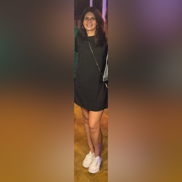 Lulus Black Shift Mini Dress (S) - Picture 7 of 7